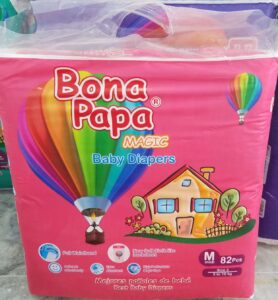 Bona Papa Diapers M-72pc